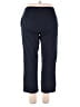 GRAFFITI Solid Blue Casual Pants Size XL Petite - photo 2