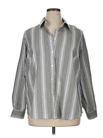 Foxcroft Long Sleeve Blouse (view 1)
