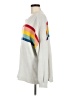 American Eagle Outfitters 100% Polyester Color Block White Pullover Sweater Size M - photo 5