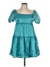 Crystal Sky Teal Cocktail Dress Size L - photo 1
