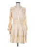 Ulla Johnson 100% Polyester Solid Ivory Casual Dress Size 4 - photo 1