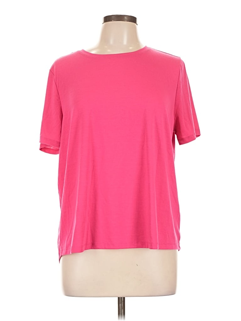 Pre-owned All In Motion Short Sleeve T-shirt In Pink