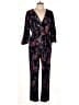 Maeve 100% Rayon Paisley Black Jumpsuit Size 12 - photo 1