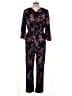 Maeve 100% Rayon Paisley Black Jumpsuit Size 12 - photo 2