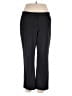 Apt. 9 Solid Black Dress Pants Size 14 (petite) - photo 1