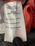 Pony 100% Polyester Orange Jacket Size S - photo 7