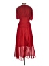Unbranded 100% Polyester Red Cocktail Dress Size L - photo 2