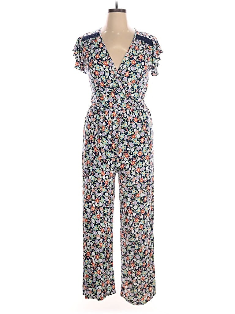 Pre-owned Loveappella Jumpsuit In Blue
