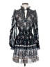 Ulla Johnson Floral Blue Cocktail Dress Size 2 - photo 1