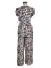 Loveappella Floral Blue Jumpsuit Size XL (petite) - photo 2