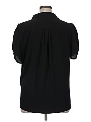 Adrianna Papell Short Sleeve Blouse (view 2)
