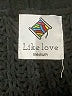 Like, Love 100% Polyester Stars Black Pullover Sweater Size M - photo 7
