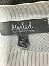 Marled by Reunited White Pullover Sweater Size M - photo 7