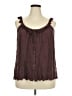 Torrid 100% Rayon Maroon Brown Sleeveless Blouse Size 2X Plus (2) - photo 1