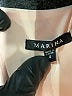 Marina Solid Tan Cocktail Dress Size 4 - photo 7