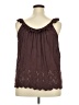 Torrid 100% Rayon Maroon Brown Sleeveless Blouse Size 2X Plus (2) - photo 2