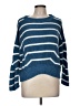 By Artisan Stripes Blue Pullover Sweater Size M - photo 1