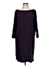 MSK Solid Purple Casual Dress Size L - photo 1