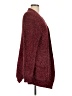 Seven7 100% Polyester Burgundy Cardigan Size L - photo 4