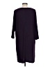 MSK Solid Purple Casual Dress Size L - photo 2