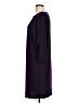 MSK Solid Purple Casual Dress Size L - photo 5