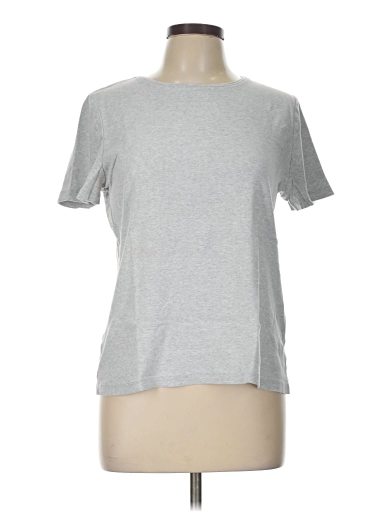 Pre-owned Talbots Short Sleeve T-shirt In Silver