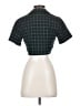 John Galt Green Short Sleeve Blouse Size S - photo 2