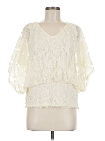 JW (JW Style) 3/4 Sleeve Blouse (view 1)
