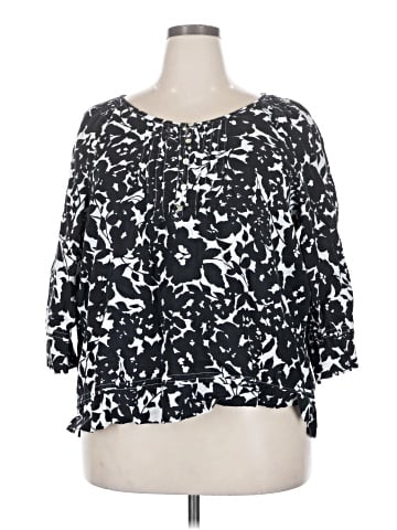 Jones New York Sport 3/4 Sleeve Blouse (view 1)