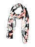 Unbranded 100% Polyester Floral Gray Black Scarf One size - photo 1