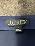 J.Crew 100% Polyester Solid Blue Casual Skirt Size L - photo 4