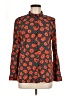 Cotton On Polka Dots Orange Long Sleeve Blouse Size M - photo 1