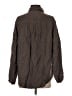 Self Contrast Brown Long Sleeve Button-Down Shirt Size S (estimated) - photo 2