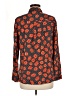 Cotton On Polka Dots Orange Long Sleeve Blouse Size M - photo 2