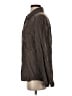 Self Contrast Brown Long Sleeve Button-Down Shirt Size S (estimated) - photo 5