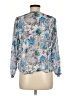 AP.NY Blue 3/4 Sleeve Blouse Size M - photo 2