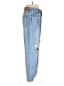 H&M 100% Cotton Graphic Blue Jeans Size 10 - photo 4