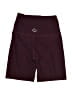 Beyond Yoga Solid Burgundy Athletic Shorts Size XS - photo 2