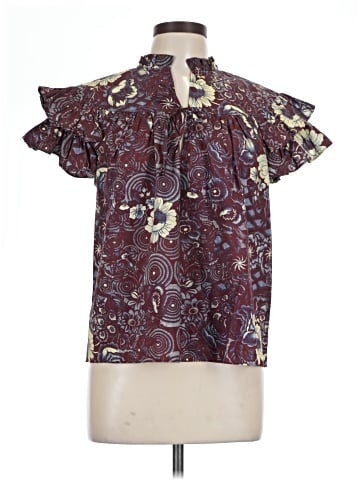 Ulla Johnson Short Sleeve Blouse (view 1)