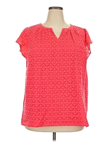 Lane Bryant Short Sleeve Blouse (view 1)