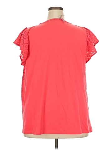 Lane Bryant Short Sleeve Blouse (view 2)