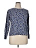 Croft & Barrow 100% Cotton Paisley Blue Pullover Sweater Size XL (petite) - photo 1