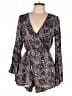 Dotti 100% Viscose Paisley Blue Romper Size 12 - photo 1