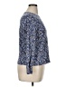 Croft & Barrow 100% Cotton Paisley Blue Pullover Sweater Size XL (petite) - photo 4