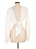 Bardot 100% Viscose Ivory Long Sleeve Blouse Size 12 - photo 2