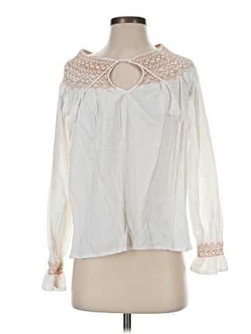 Faherty Long Sleeve Blouse (view 1)