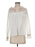 Faherty 100% Organic Cotton Ivory Long Sleeve Blouse Size XS - photo 1