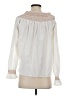 Faherty 100% Organic Cotton Ivory Long Sleeve Blouse Size XS - photo 2