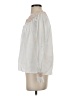 Faherty 100% Organic Cotton Ivory Long Sleeve Blouse Size XS - photo 5