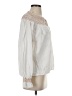 Faherty 100% Organic Cotton Ivory Long Sleeve Blouse Size XS - photo 4